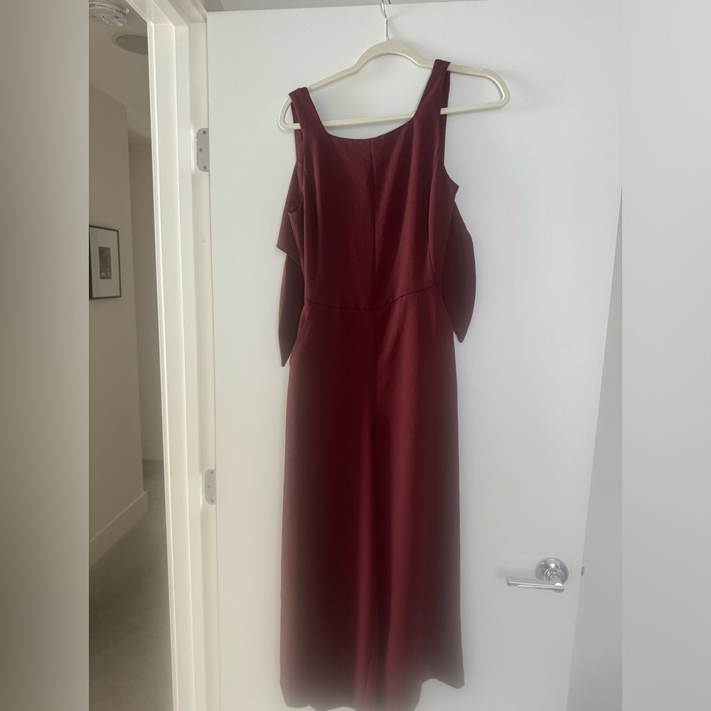 Chic Fall! Aritizia’s Wilfred in perfect condition jumpsuit-  ties in back